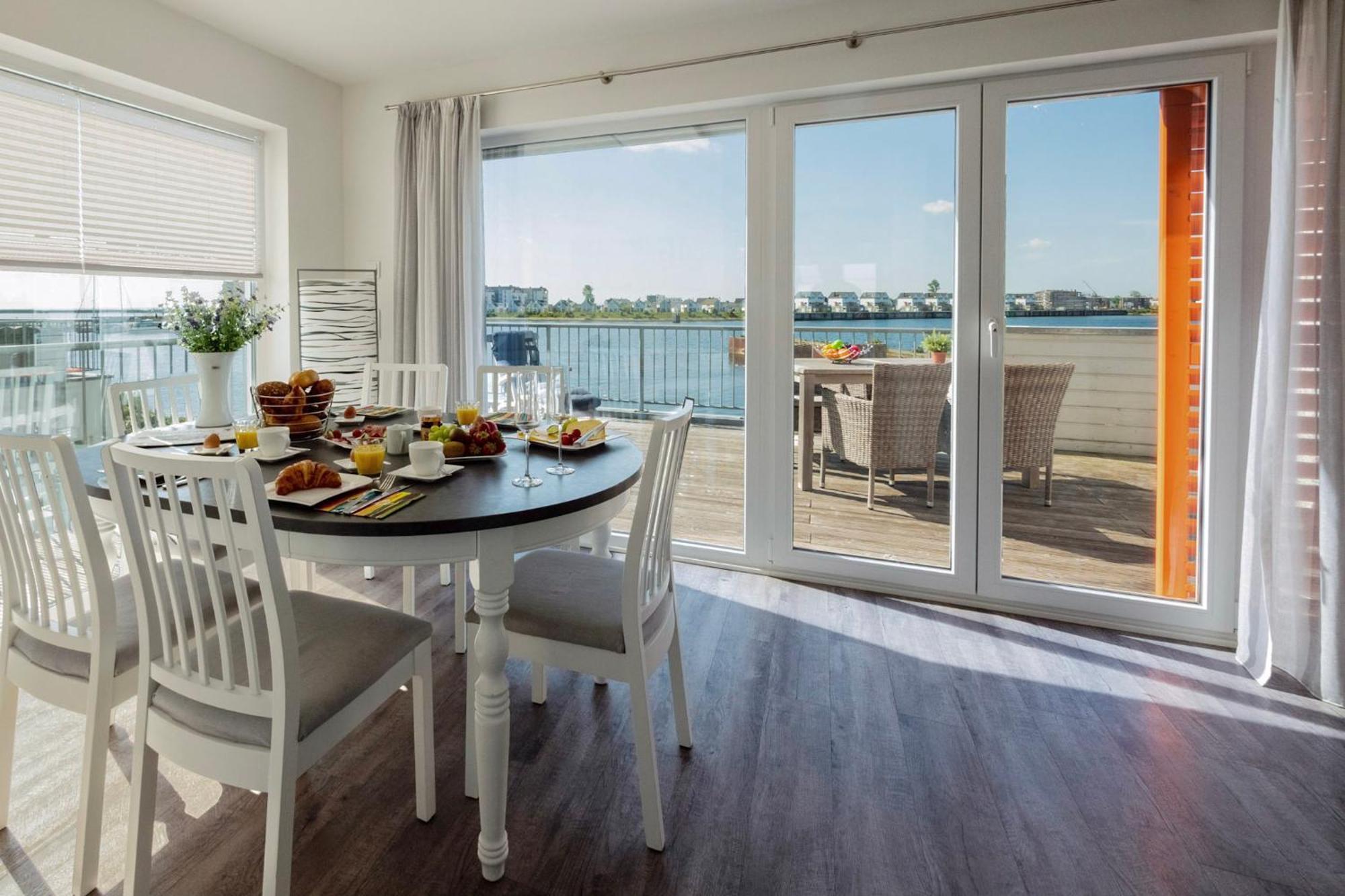 Maisonette Fewo Ostseeflair By Seeblick Ferien Oro, Erste Wasserreihe, E-Saeule Olpenitz Luaran gambar