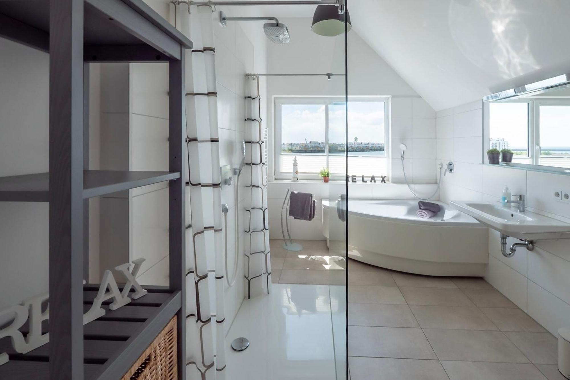 Maisonette Fewo Ostseeflair By Seeblick Ferien Oro, Erste Wasserreihe, E-Saeule Olpenitz Luaran gambar