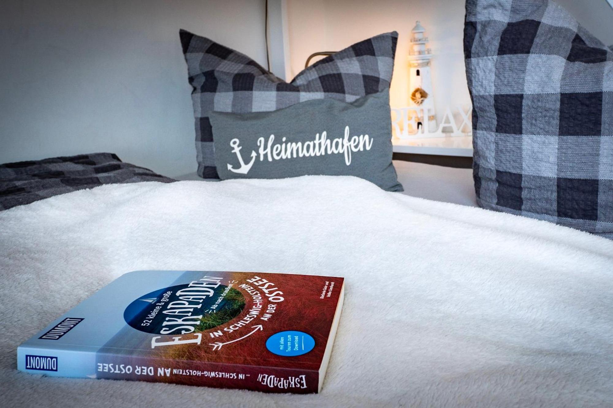 Maisonette Fewo Ostseeflair By Seeblick Ferien Oro, Erste Wasserreihe, E-Saeule Olpenitz Luaran gambar